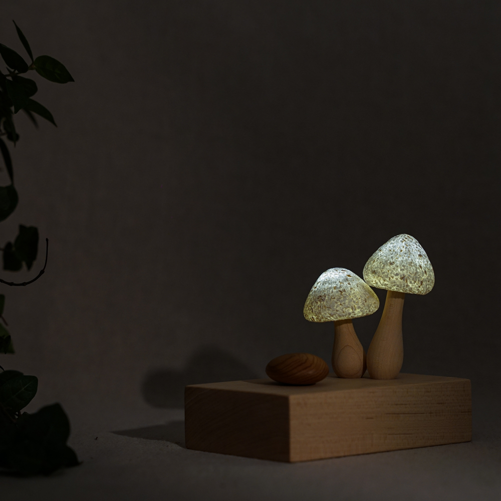 蘑菇姐妹小夜燈