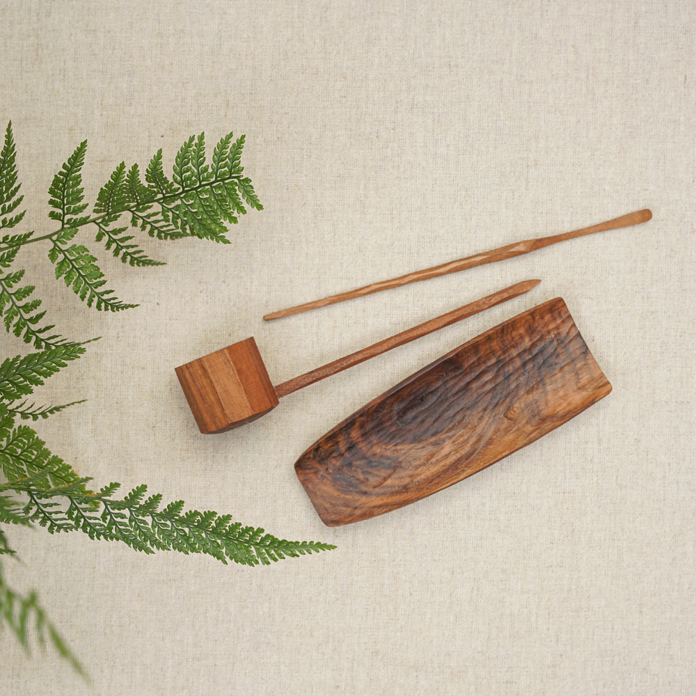 波浪邊茶道具組